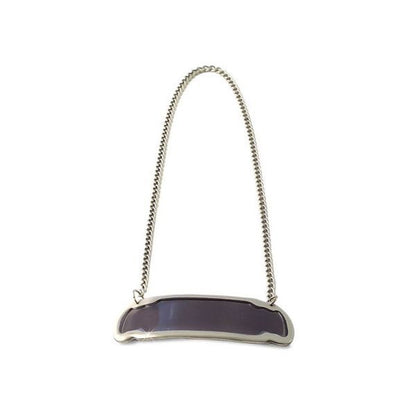 Black Plain Adult Brass Urn
